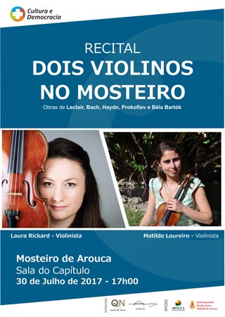 Recital Dois Violinos no Mosteiro