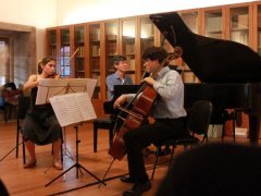 MÚSICA NO MOSTEIRO – Recital de Violino, Violoncelo e Piano 