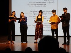 CANTO e POESIA pelo grupo coral CAPÍTULO